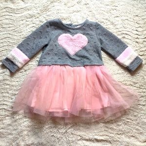 Little Lass Quilted Tulle Dress 24M